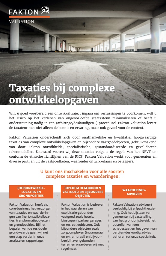 taxatie produkten